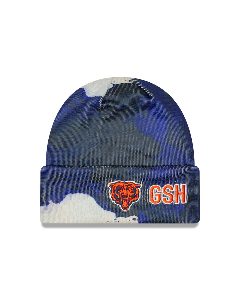 New Era NFL Men's Chicago Bears 2022 Sideline Ink Knit Beanie One Size