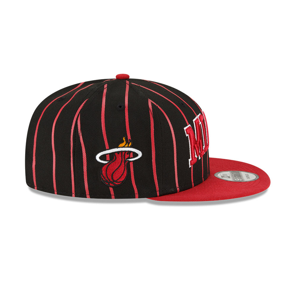 New Era NBA Men's Miami Heat City Arch 9FIFTY Snapback Hat OSFM