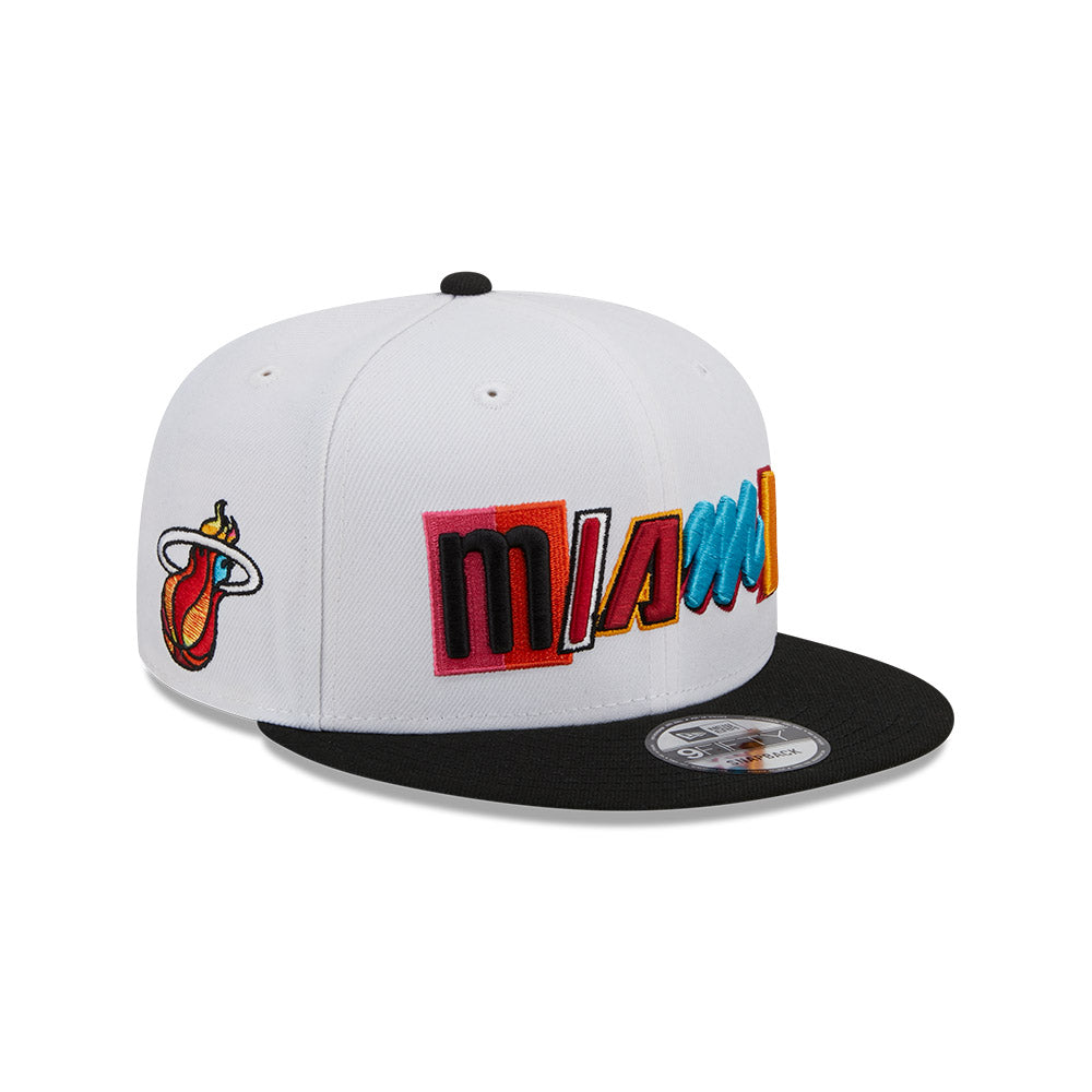 NBA Men's Miami Heat 2022 City Edition 9FIFTY Adjustable Snapback Hat OSFM