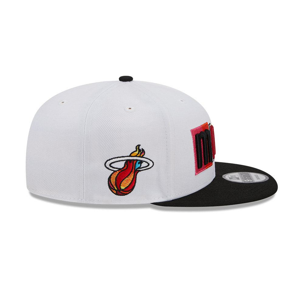 NBA Men's Miami Heat 2022 City Edition 9FIFTY Adjustable Snapback Hat OSFM