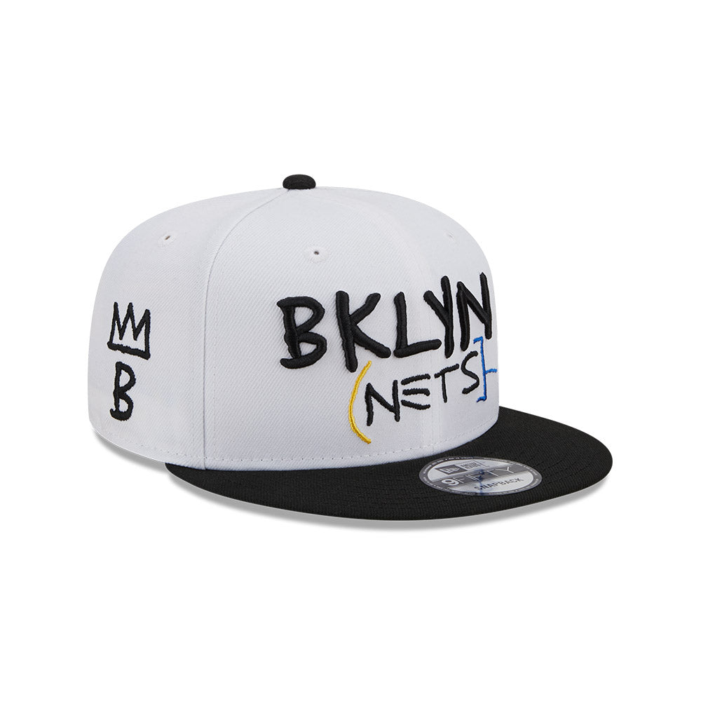 NBA Men's Brooklyn Nets 2022 City Edition 9FIFTY ADJ Snapback Hat OSFM