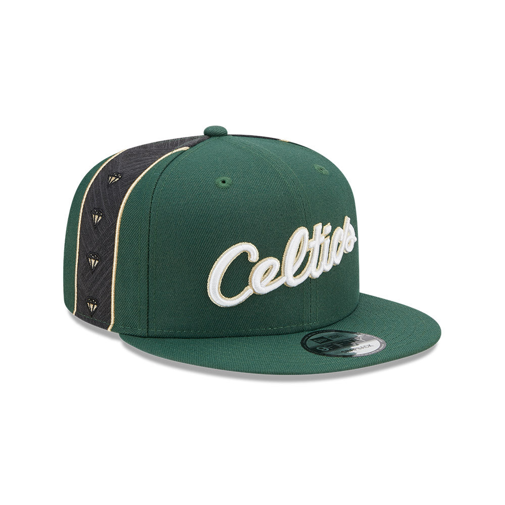 New Era NBA Men's Celtics 2022 City Edition 9FIFTY ADJ Snapback Hat