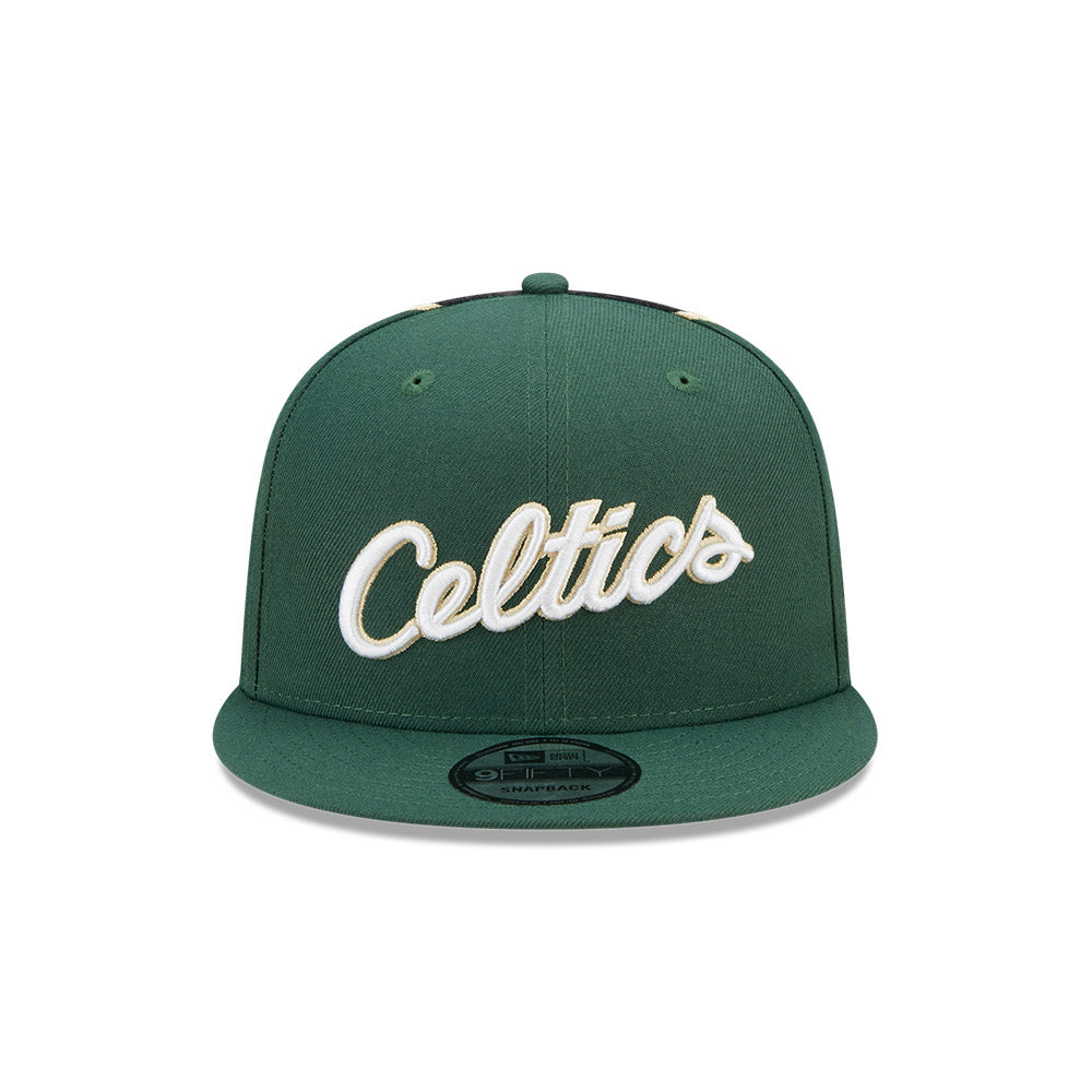 New Era NBA Men's Celtics 2022 City Edition 9FIFTY ADJ Snapback Hat