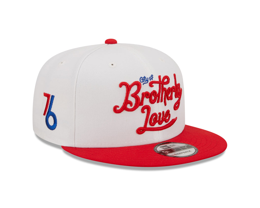 NBA Men's Philadelphia 76ers 2022 City Edition 9FIFTY ADJ Snapback Hat OSFM