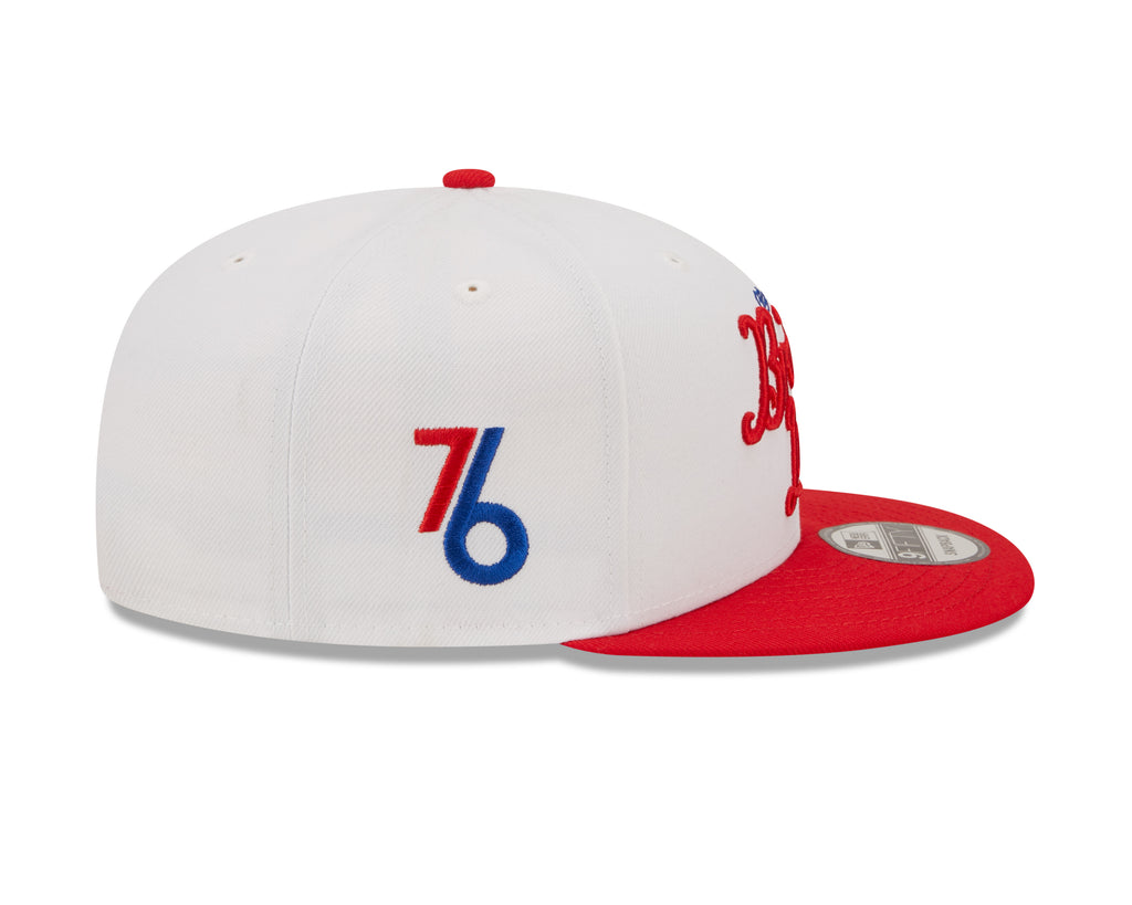 NBA Men's Philadelphia 76ers 2022 City Edition 9FIFTY ADJ Snapback Hat OSFM