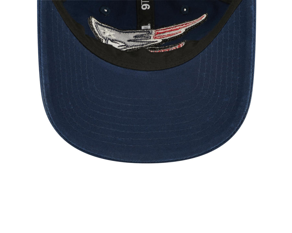 New Era NFL Men's New England Patriots NFL Sideline Home 2022 9TWENTY Adjustable Hat Navy