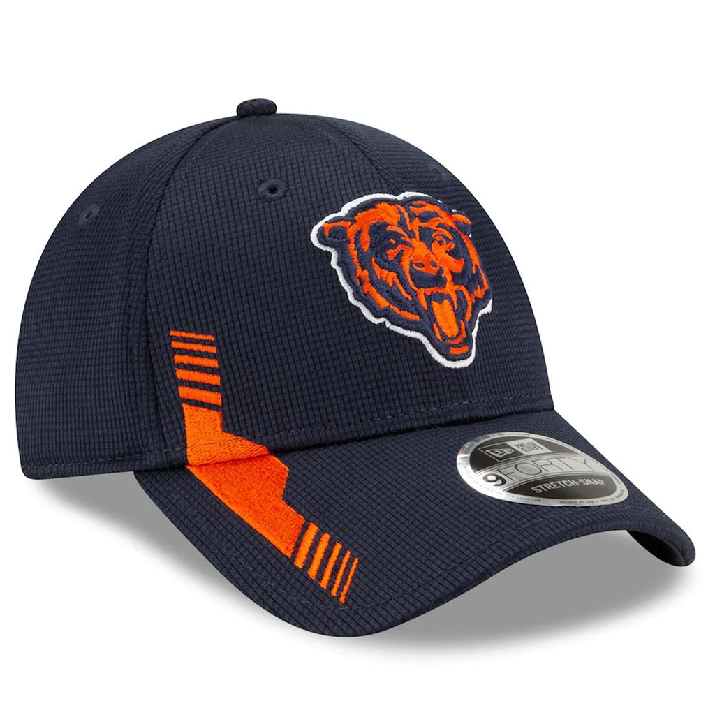 New Era NFL Men's Chicago Bears NFL Sideline Home 2021 9FORTY Adjustable Stretch-Snap Hat