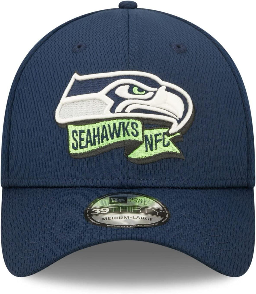 New Era NFL Men's Seattle Seahawks 2022 NFL Sideline 39THIRTY Coaches Flex Hat