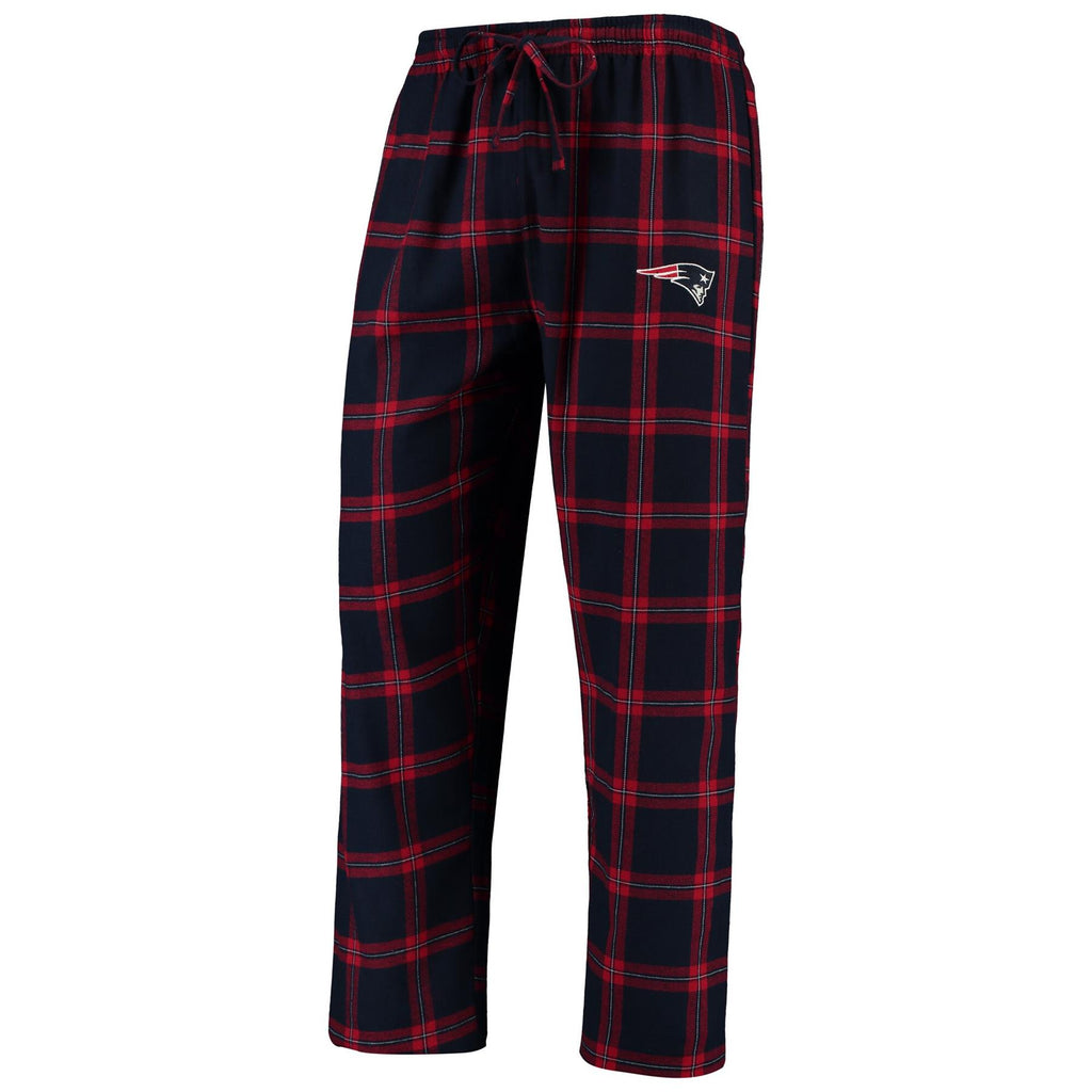 Concepts Sport NFL Men's New England Patriots Troupe Shirt And Pants Pajama Sleepwear 2-Piece Set