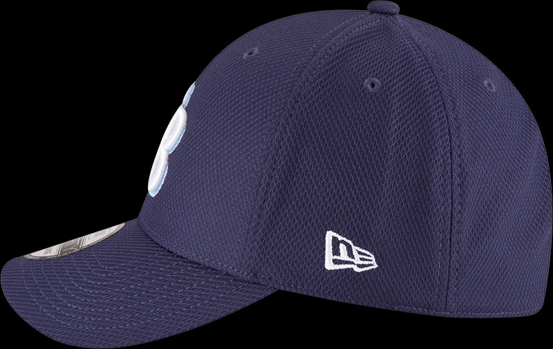 New Era MLB Men's Tampa Bay Rays Diamond Era 39THIRTY Stretch-Fit