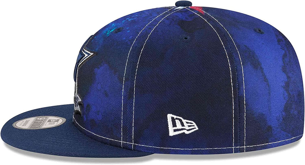 New Era NFL Men's Dallas Cowboys Ink 9FIFTY Adjustable Snapback Hat Navy OSFM