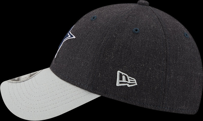 New Era NFL Men's Dallas Cowboys The League Heathered Navy 9Forty Snapback Adjustable Hat