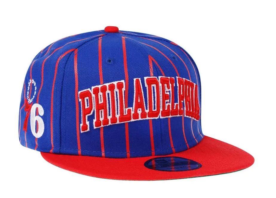 New Era NBA Men's Philadelphia 76ers City Arch 9FIFTY Snapback Hat OSFM