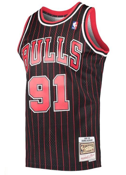 Mitchell & Ness NBA Men's Bulls Dennis Rodman 1995-96 Classics Swingman Jersey