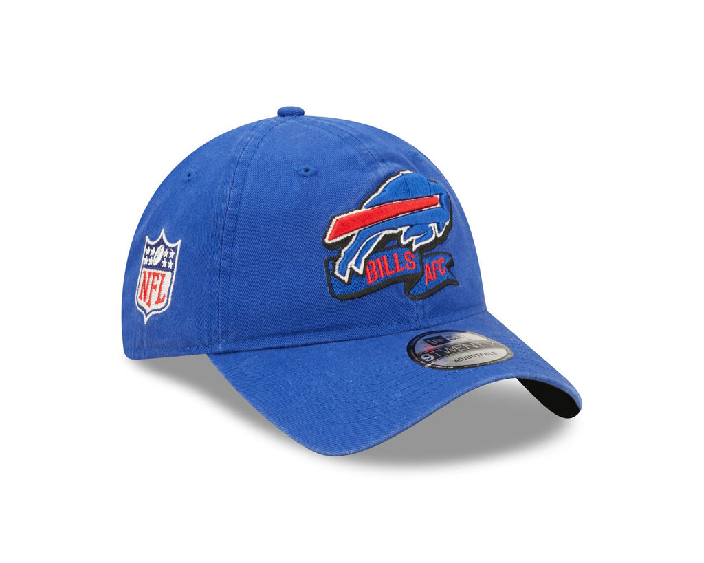 New Era NFL Men's Buffalo Bills NFL Sideline Home 2022 9TWENTY Adjustable Hat Blue