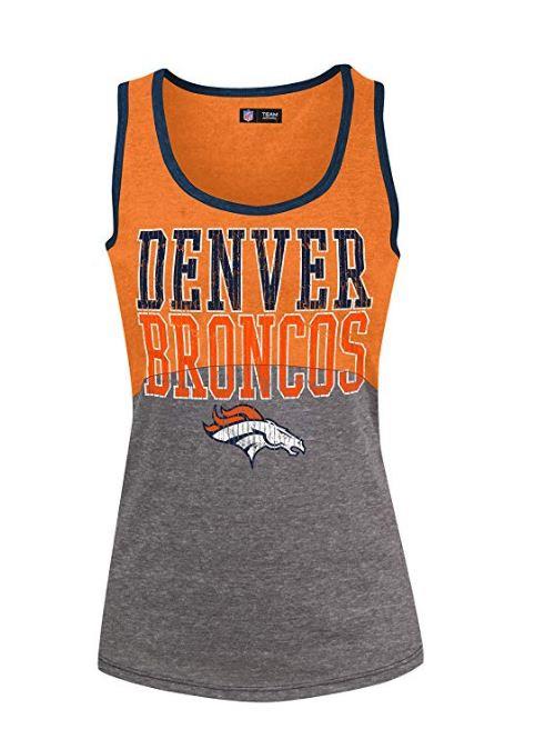G-III NFL Women's Denver Broncos Tri-Blend Jersey Tank Top