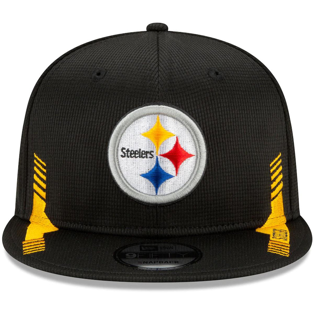 NFL Men's Pittsburgh Steelers NFL Sideline Home 2021 9FIFTY ADJ Snapback Hat