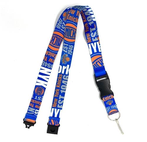 Aminco NBA New York Knicks Dynamic Lanyard Keychain Badge Holder With Safety Clip