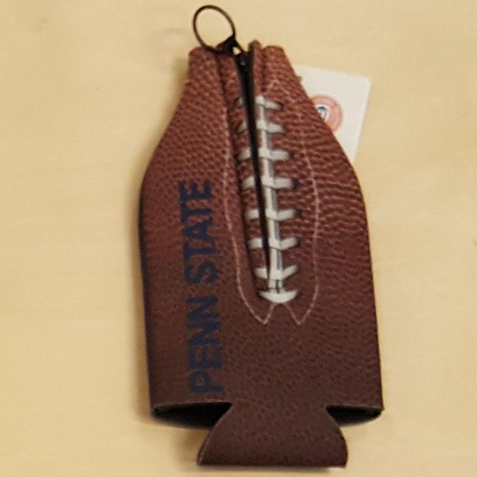 Kolder NCAA Penn State Nittany Lions Pigskin Zip Bottle Coolie Koozie