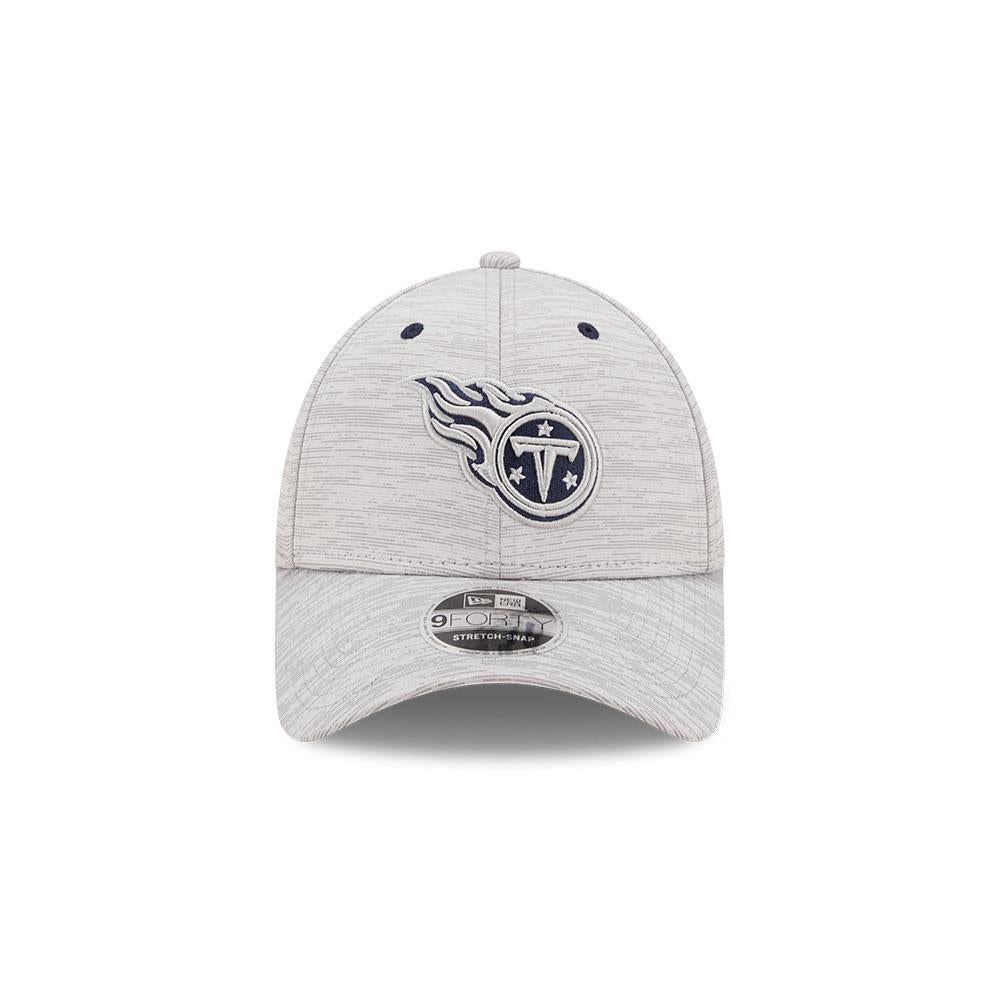 New Era NFL Men's Tennessee Titans Outline 9Forty Snapback Adjustable Hat Grey