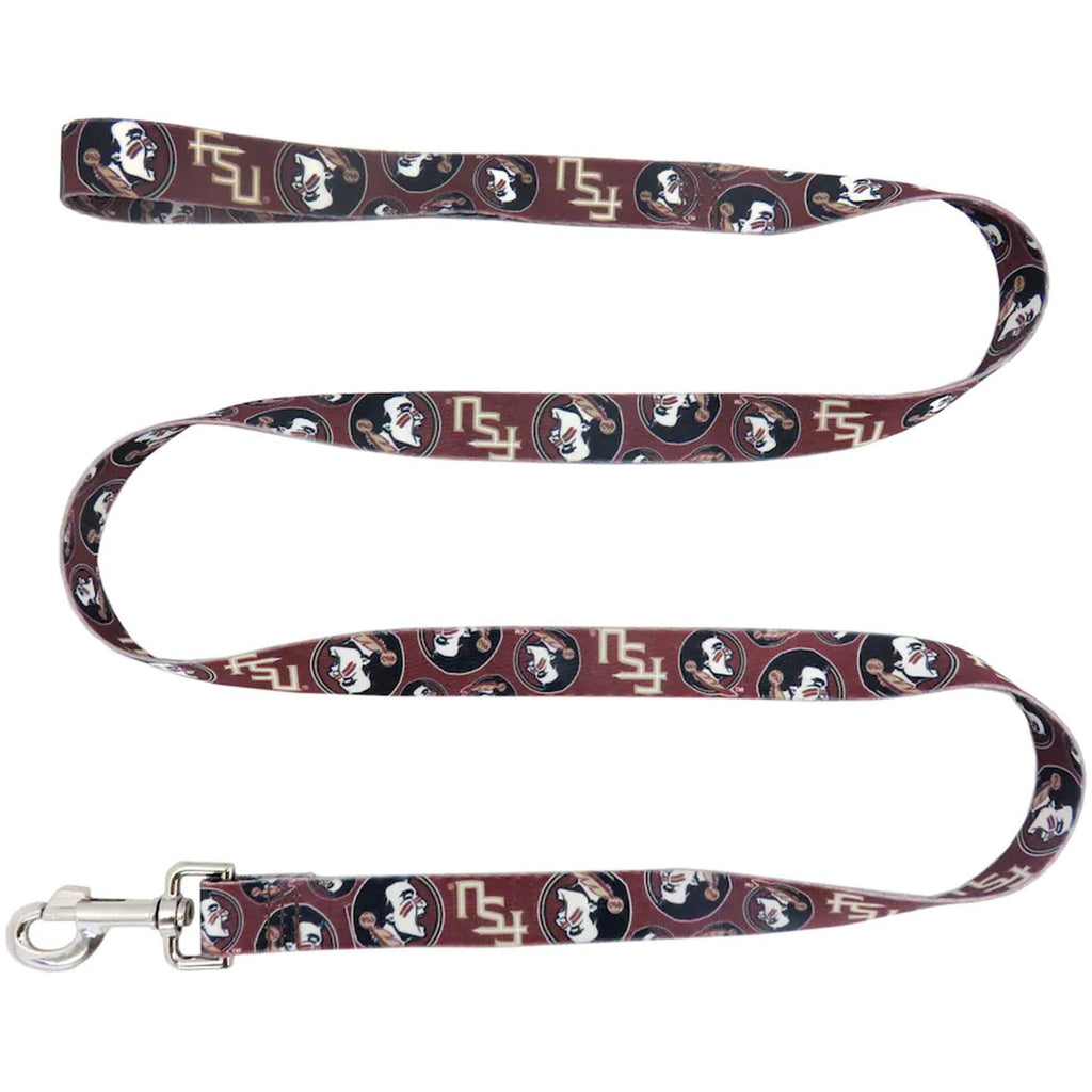 Little Earth NCAA Pet Florida State Seminoles Team Pet Leash 1in X 60in