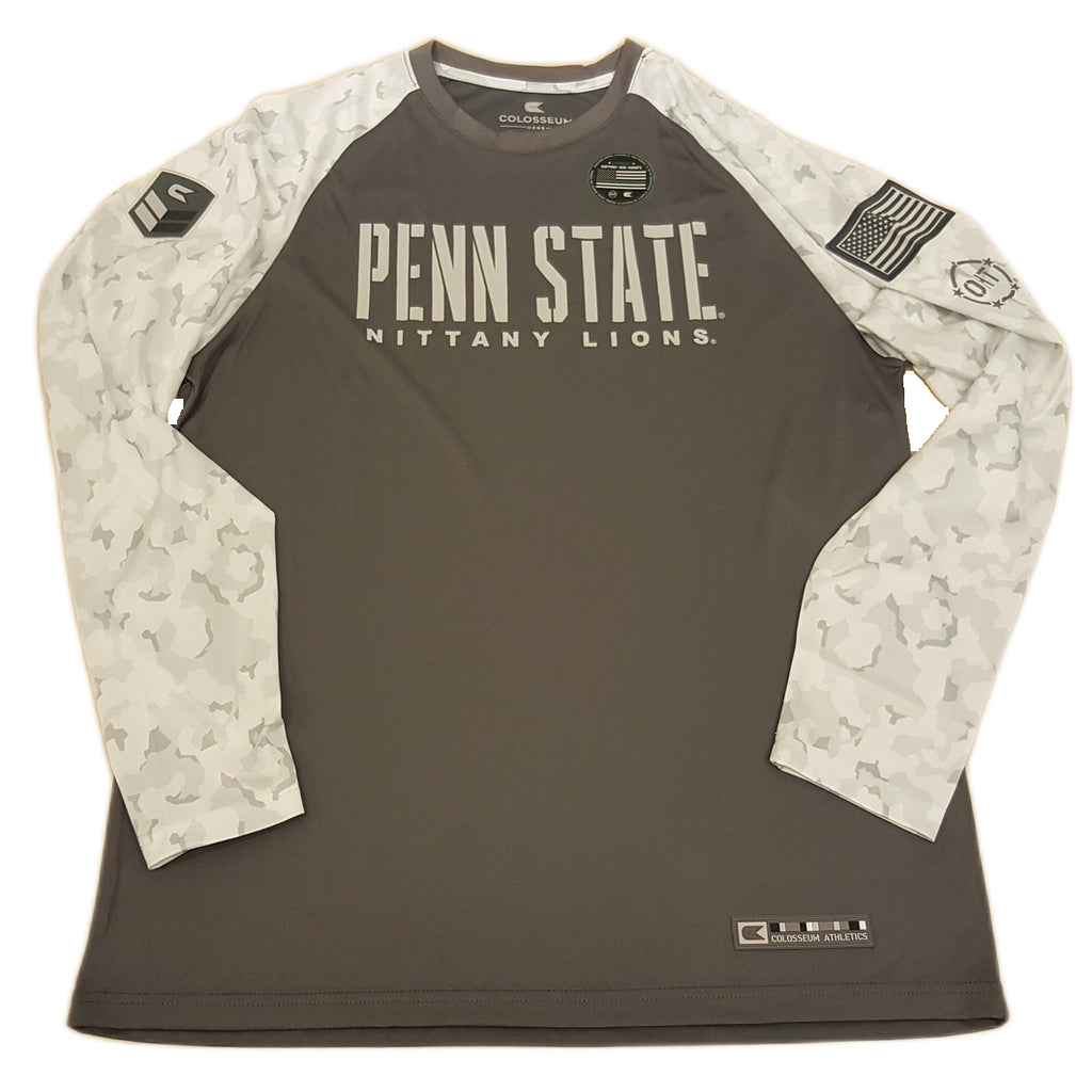 Colosseum NCAA Men’s Penn State Nittany Lions OHT Thumper L/S Raglan T-Shirt