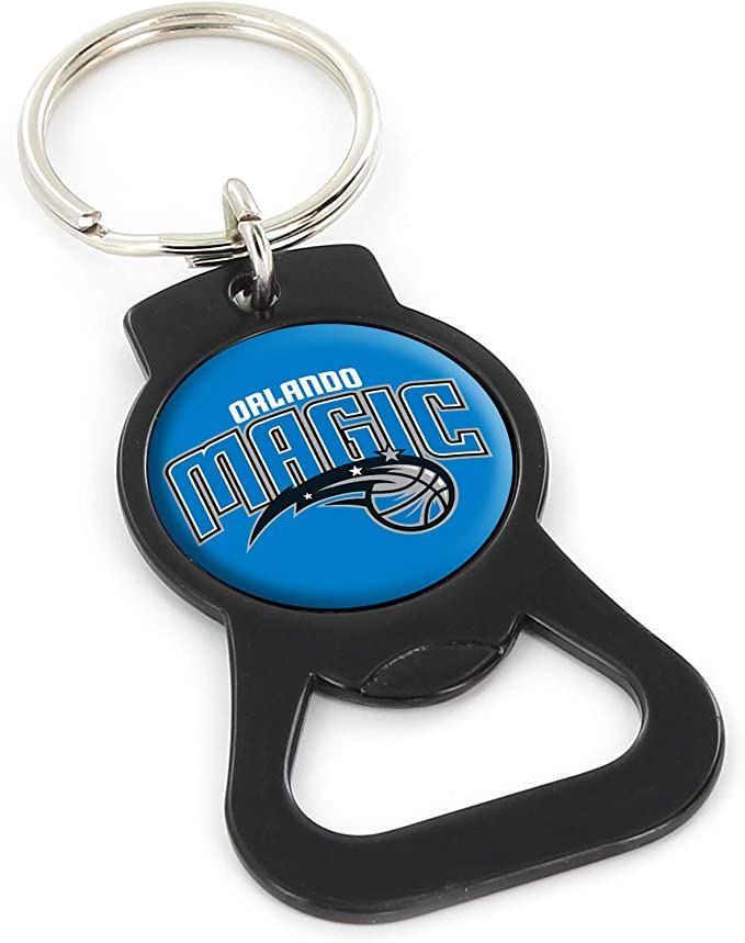 Aminco NBA Orlando Magic Bottle Opener Keychain Black
