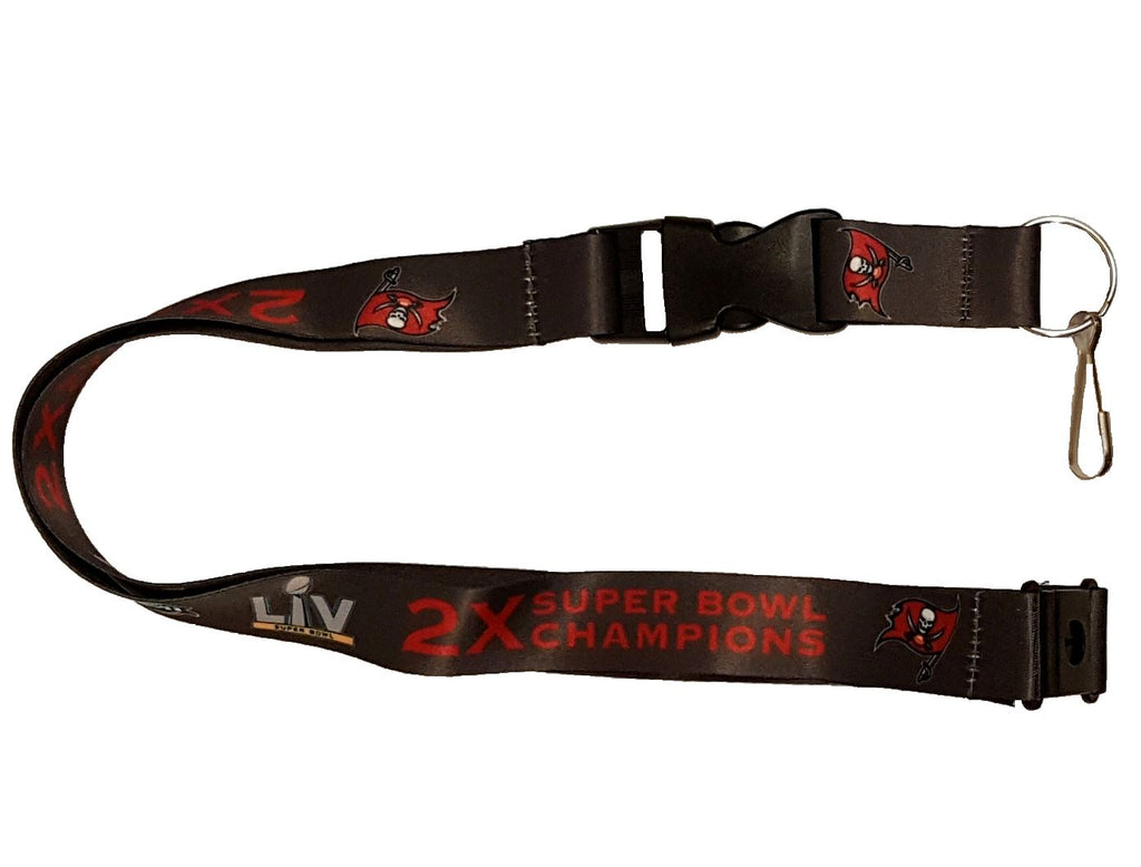 Aminco NFL Tampa Bay Buccaneers Dynasty Lanyard Pewter