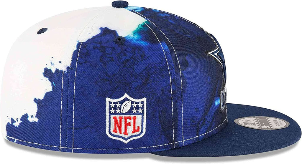 New Era NFL Men's Dallas Cowboys Ink 9FIFTY Adjustable Snapback Hat Navy OSFM
