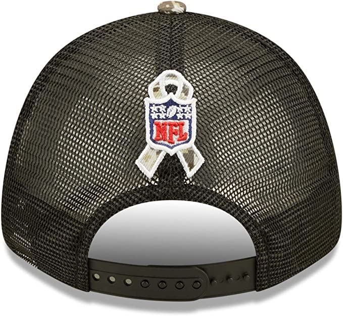 NFL Men's Steelers 2022 Salute To Service 9Forty Snapback ADJ Hat Blk/Camo