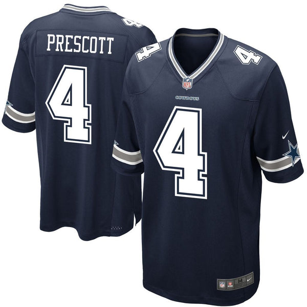 DAK Prescott #4 DALLAS COWBOYS NFL WOMEN'S JERSEY STYLE SHIRT