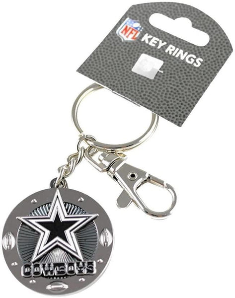 : Aminco NFL Dallas Cowboys Team Fan Chain, Silver