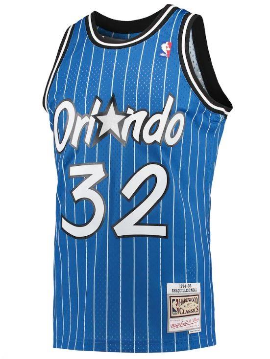 Mitchell & Ness NBA Men's Magic Shaquille O'Neal 1994-95 Swingman Road Jersey
