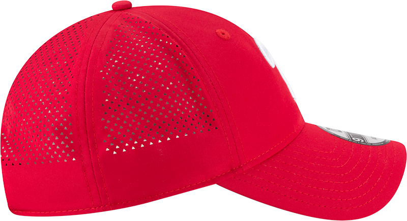 New Era MLB Men's Philadelphia Phillies Perf Pivot 9TWENTY Adjustable Hat Red OSFA