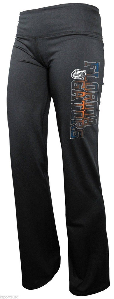 Majestic NCAA Women's Florida Gators Pull On Boot Cut Yoga Pants Leggings