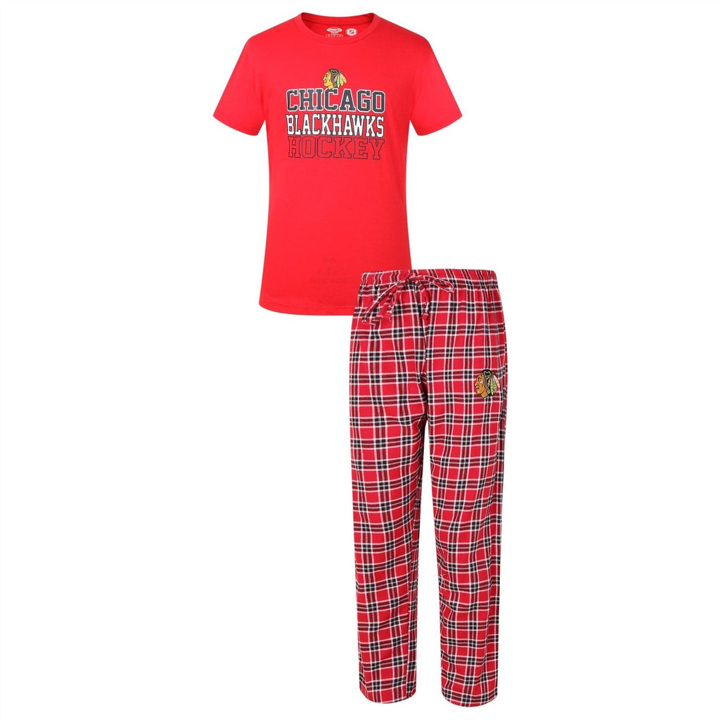 Concepts Sport NHL Men's Chicago Blackhawks Medalists Pajama Set