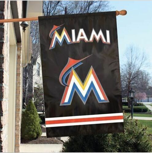 Party Animal MLB Miami Marlins House Banner Flag