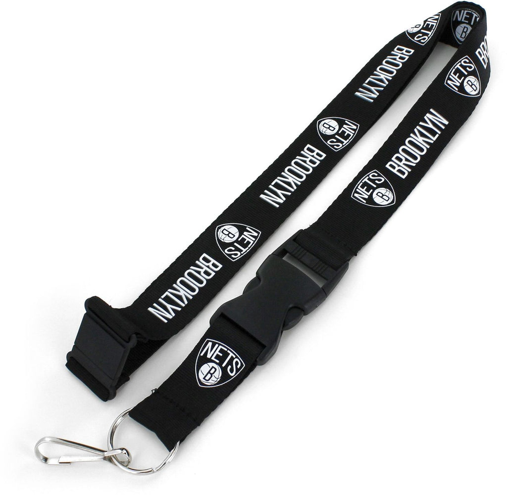 Aminco NBA Brooklyn Nets Breakaway Lanyard Black