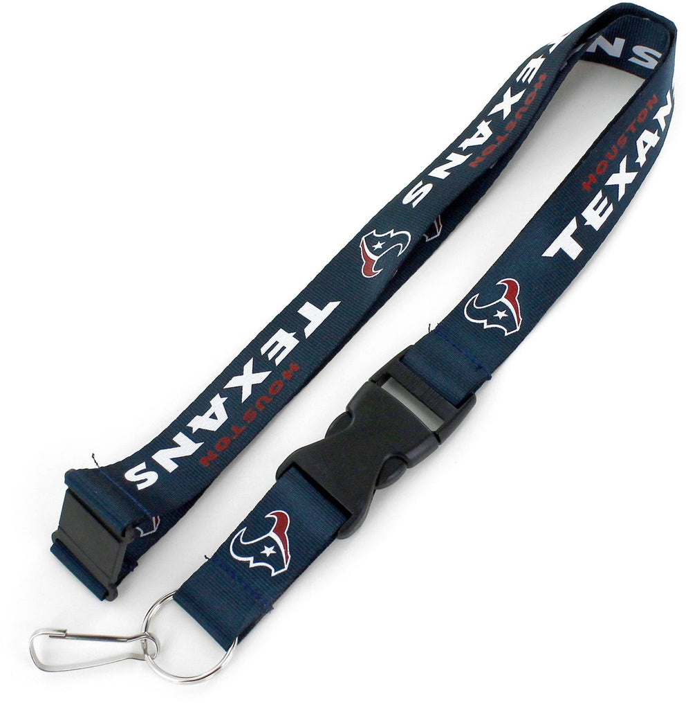 Aminco NFL Houston Texans Breakaway Lanyard Navy