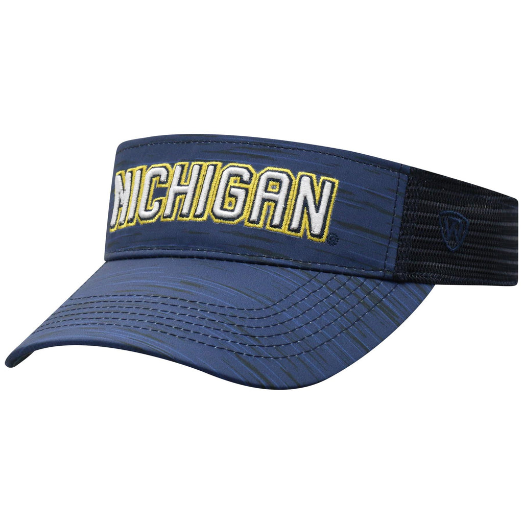 Top of The World Michigan Wolverines Intrude Visor Adjustable
