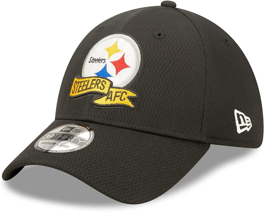 New Era NFL Men's Pittsburgh Steelers 2022 NFL Sideline 39THIRTY Coaches Flex Hat