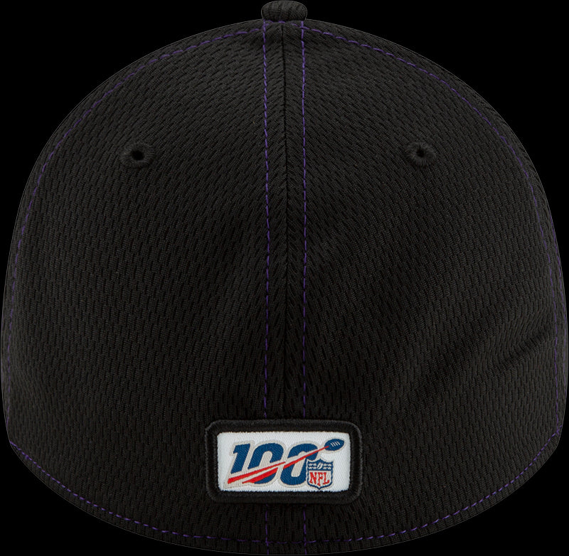 New Era NFL Men's Baltimore Ravens 2019 Sideline Road Official 39THIRTY Flex Hat