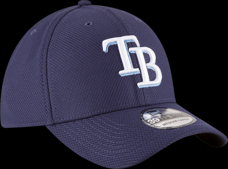 New Era MLB Men's Tampa Bay Rays Diamond Era 39THIRTY Stretch-Fit