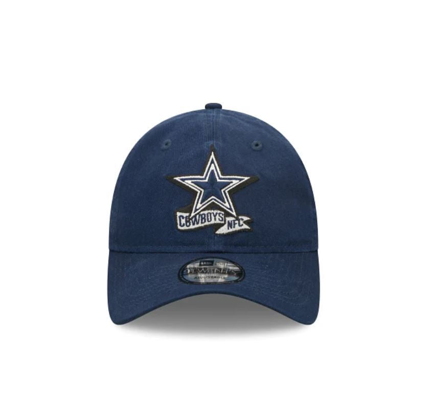 New Era NFL Men's Dallas Cowboys NFL Sideline Home 2022 9TWENTY Adjustable Hat Navy