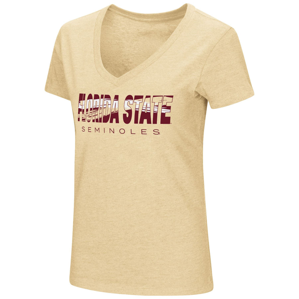 Colosseum NCAA Women's Florida State Seminoles Valuable Commodity V-Neck
