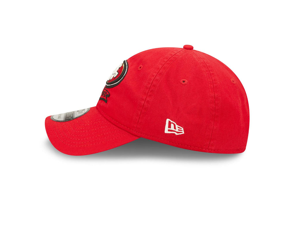 New Era NFL Men's San Francisco 49ers NFL Sideline Home 2022 9TWENTY Adjustable Hat Red