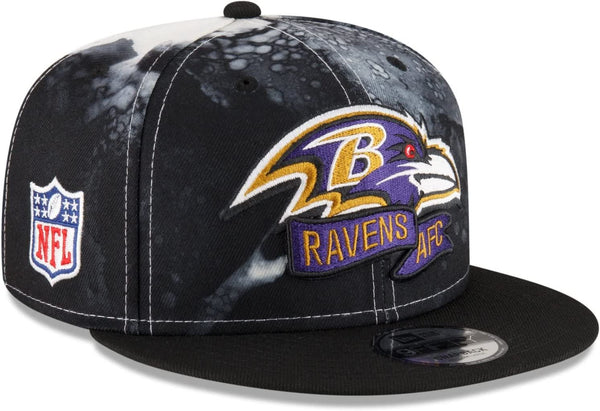 Men's Baltimore Ravens New Era Black Instant Replay 9FIFTY Snapback Hat