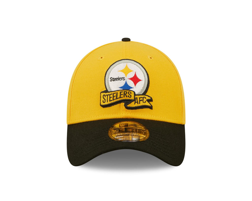 New Era NFL Men's Pittsburgh Steelers 2022 NFL Sideline 39THIRTY Flex Hat