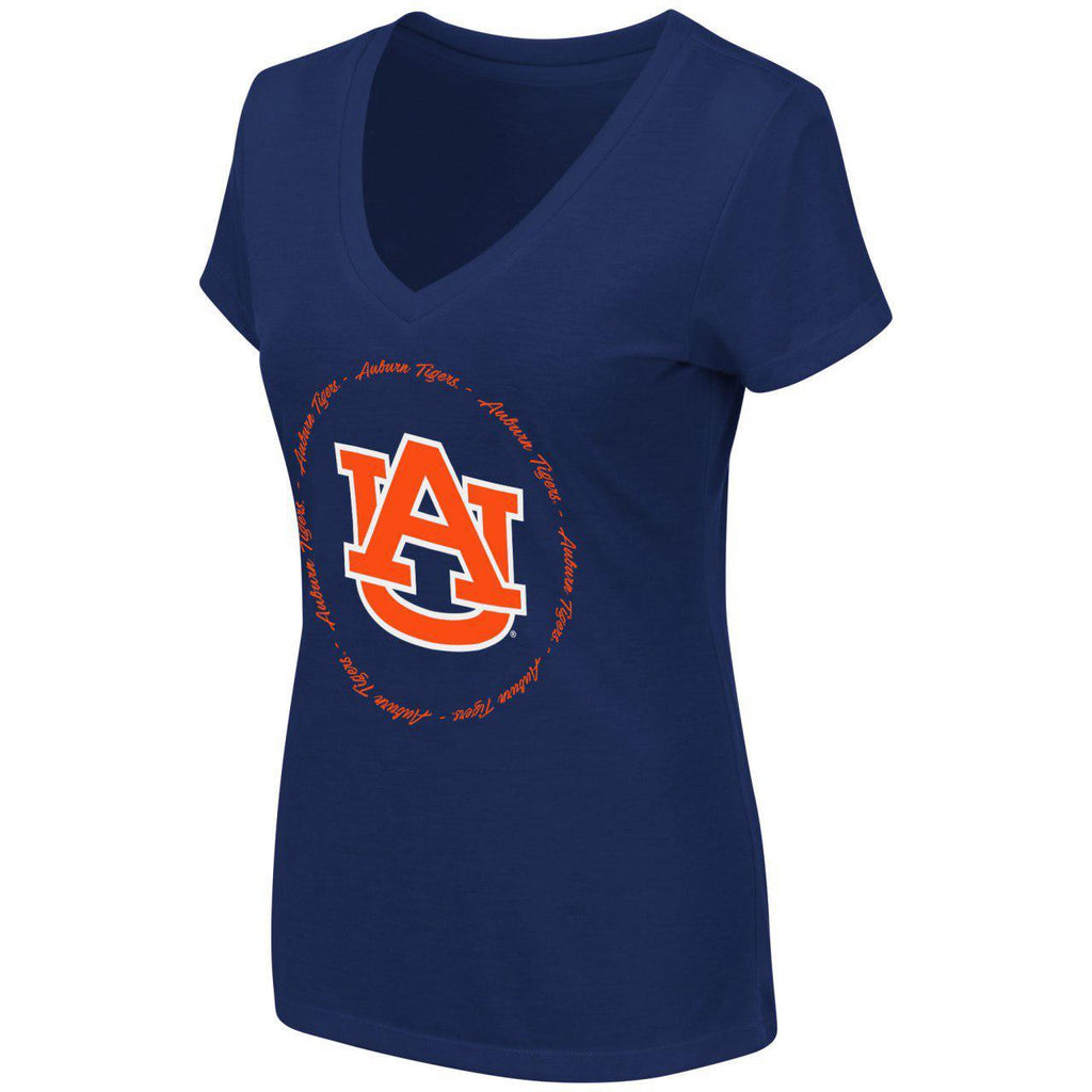 Colosseum NCAA Women’s Auburn Tigers Parma V-Neck T-Shirt