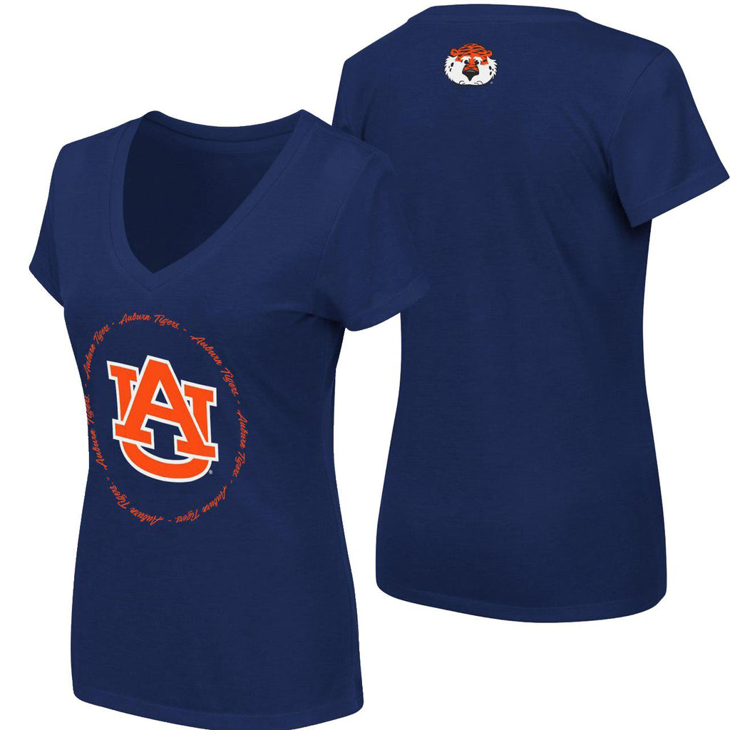 Colosseum NCAA Women’s Auburn Tigers Parma V-Neck T-Shirt